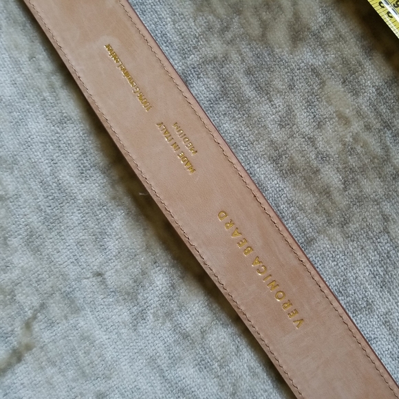 VERONICA BEARD Aluma Belt 100% Leather 1.5" - Picture 5 of 8